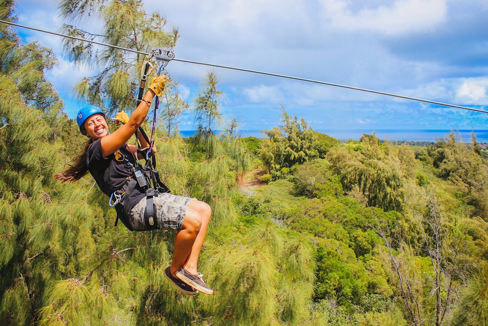 5 Tips for Conquering Your Fear of Heights When You Zipline on Oahu