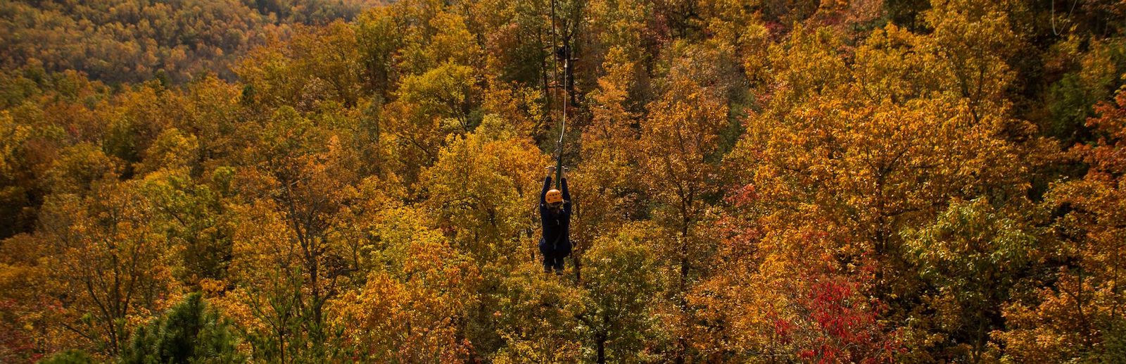 Why Our Mountaintop Zipline Tour is the Best Way to Celebrate Fall in the Smoky Mountains