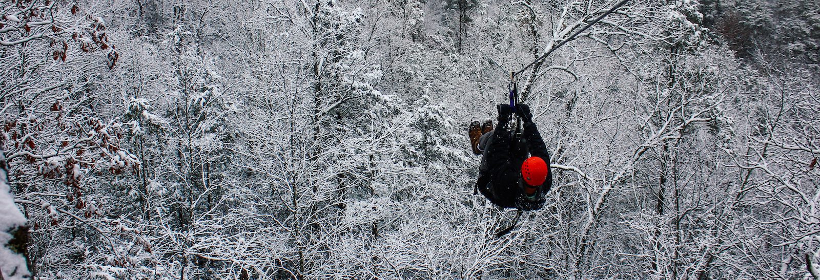 4 Reasons to Try Our Smoky Mountain Ziplines in the Winter