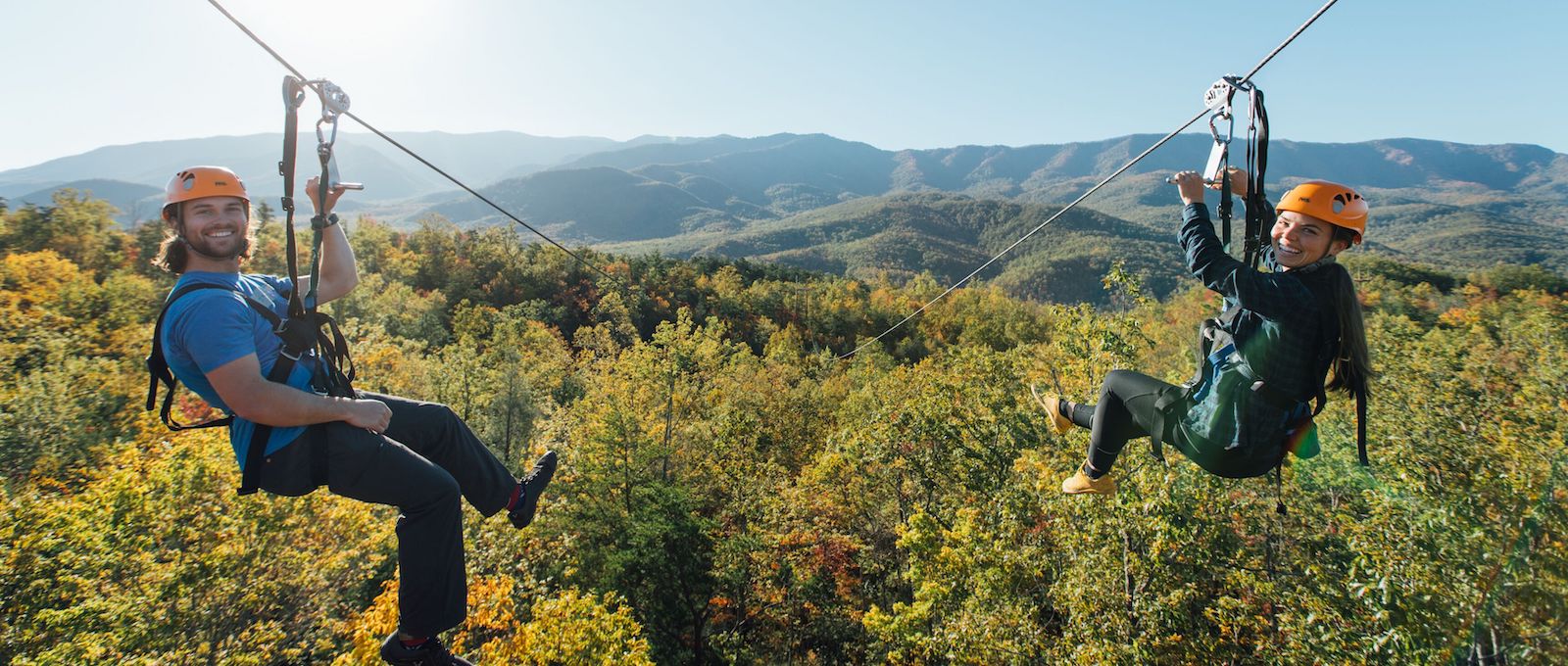 4 Ways Our Smoky Mountain Ziplines Help You Overcome a Fear of Heights